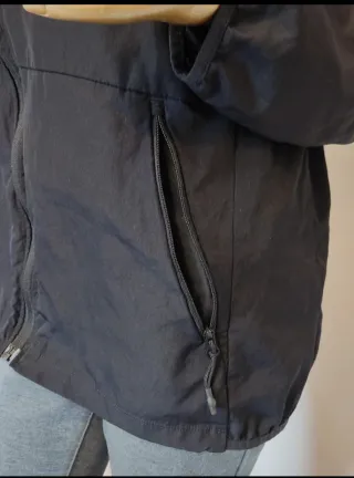 Chaqueta running Kiprun mujer negra