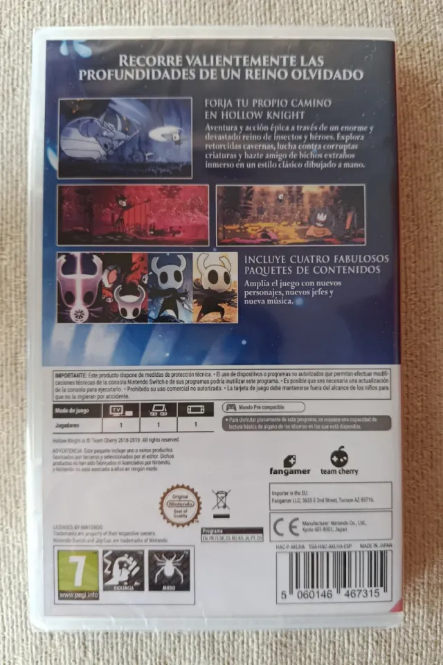 (PRECINTADO) Hollow Knight Nintendo Switch