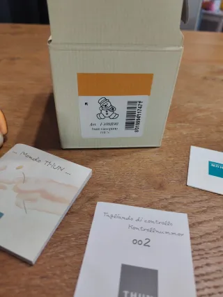 Pupazzo Neve Thun Vintage Scatola e certificati