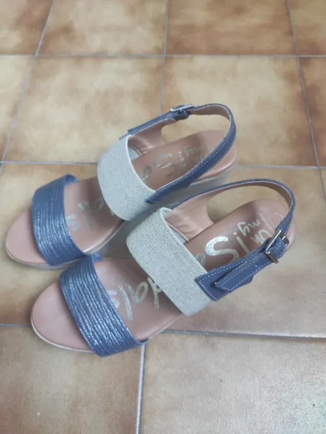 Sandalias cuña Oh my sandals Talla 41