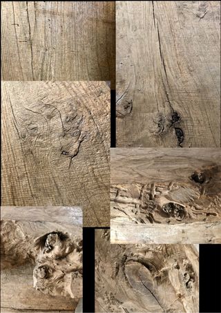 Tablones de roble viejos