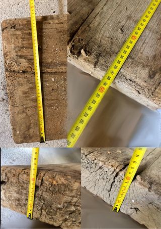 Tablones de roble viejos