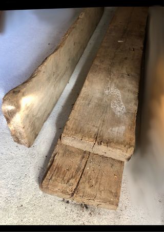 Tablones de roble viejos