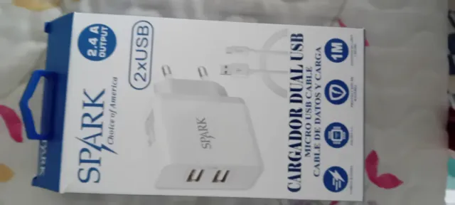Cargador SPARK Dual USB S-24S/SM