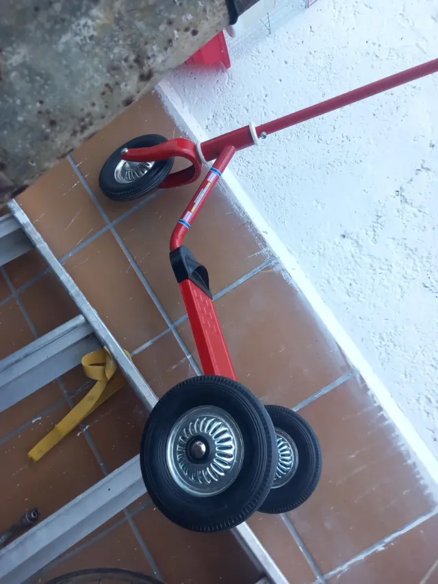 Patinete infantil 3 ruedas rojo