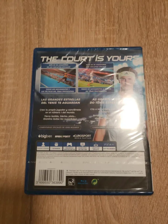 Tennis World Tour PS4 precintado