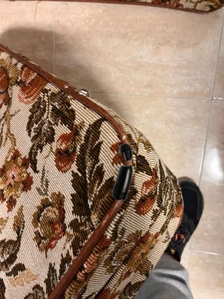 Juego Maletas Vintage Años 60 Floral