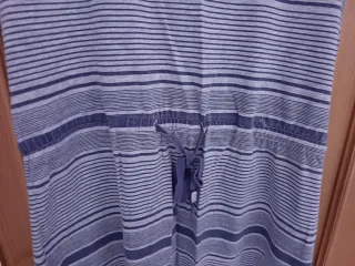 Vestido veraniego rayas azul