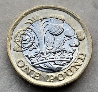 Moneda 1 Libra 2017 Errores