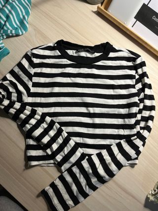 Camiseta Rayas Manga Larga