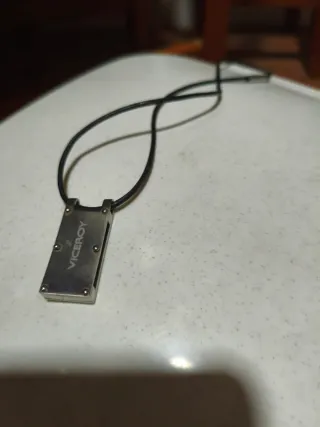 Colgante Viceroy Hombre Plata y Negro