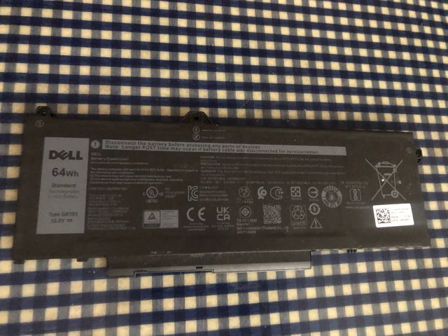 Batería original  Dell GRT01 64Wh 15.2V