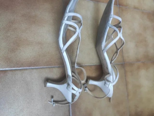 Sandalias Paco Herrero piel crema T.41