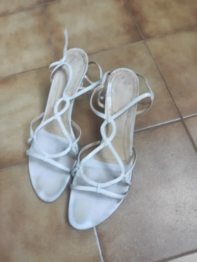 Sandalias Paco Herrero piel crema T.41