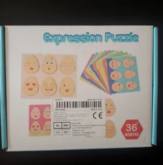 Puzzle de Expresiones de Huevos