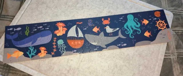 Puzzle 100 piezas brilla en la oscuridad