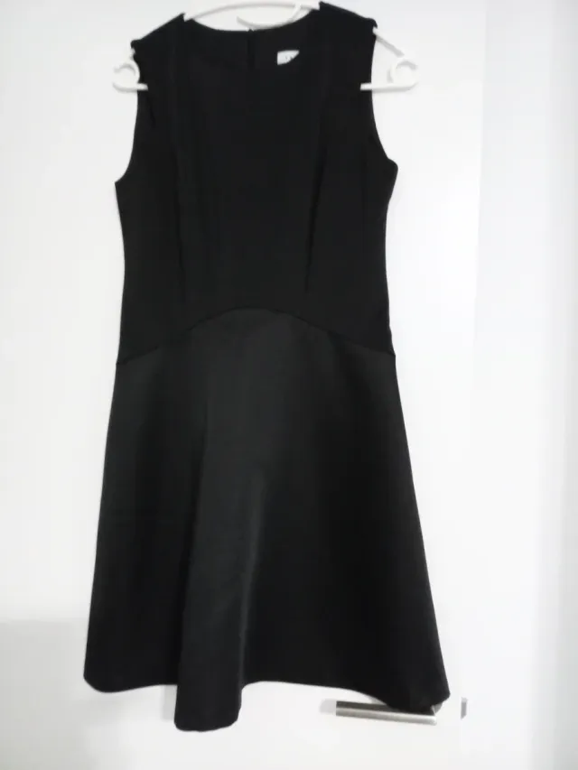 Vestido Negro Sin Mangas Sandro 