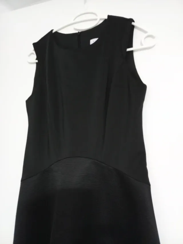 Vestido Negro Sin Mangas Sandro 