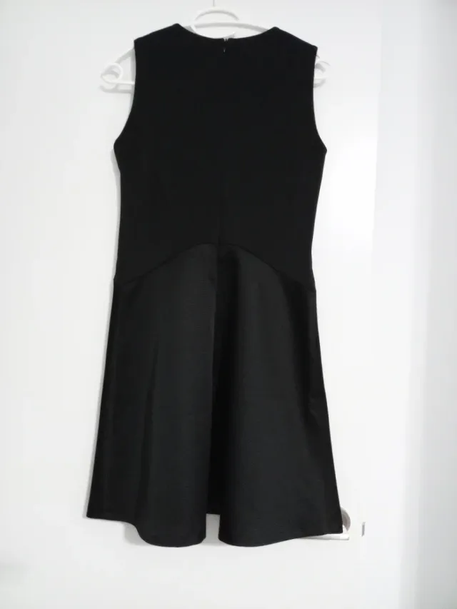 Vestido Negro Sin Mangas Sandro 