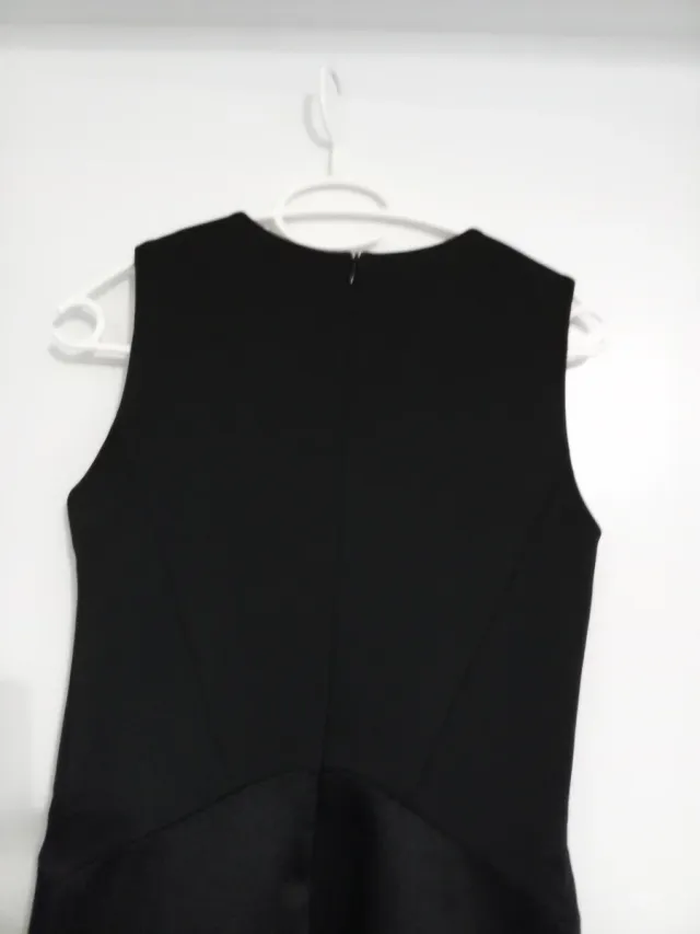 Vestido Negro Sin Mangas Sandro 