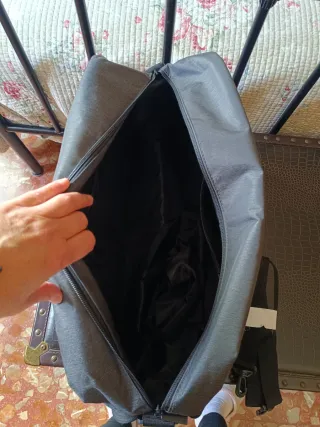 Bolso de viaje Paco Martínez gris