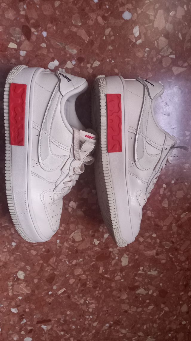 Zapatillas Nike Air Force 1 React Blancas