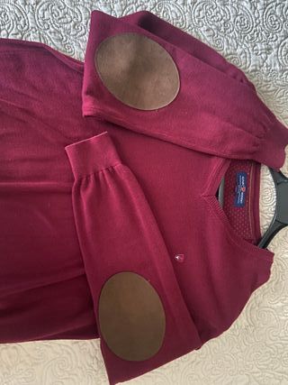 Lote de 4 Jerseys Alvaro Moreno V-neck con coderas