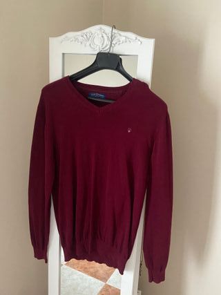 Lote de 4 Jerseys Alvaro Moreno V-neck con coderas