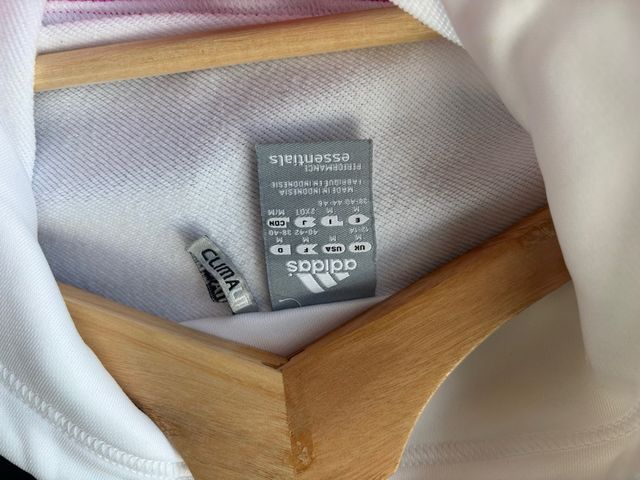 Chándal Adidas chica rosa y blanco