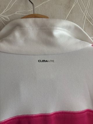 Chándal Adidas chica rosa y blanco