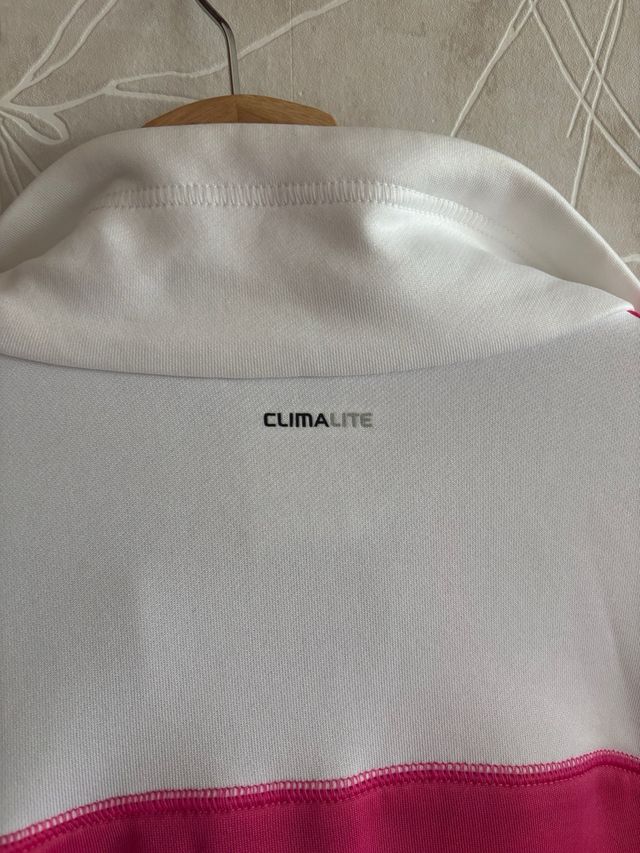 Chándal Adidas chica rosa y blanco