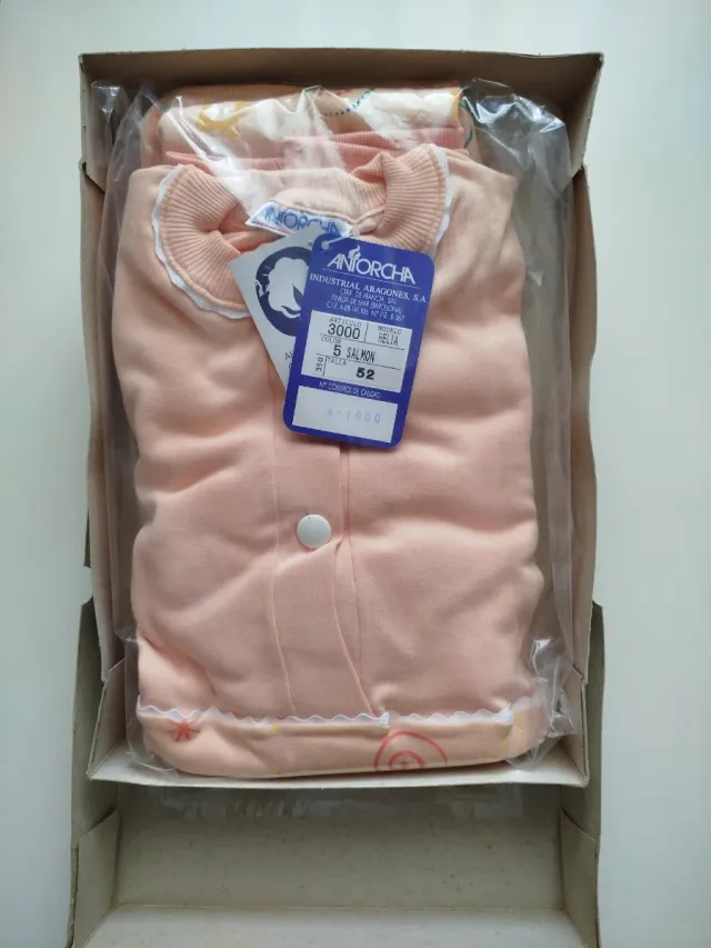 Pijama Invierno Antorcha. Color: Salmón Talla 52