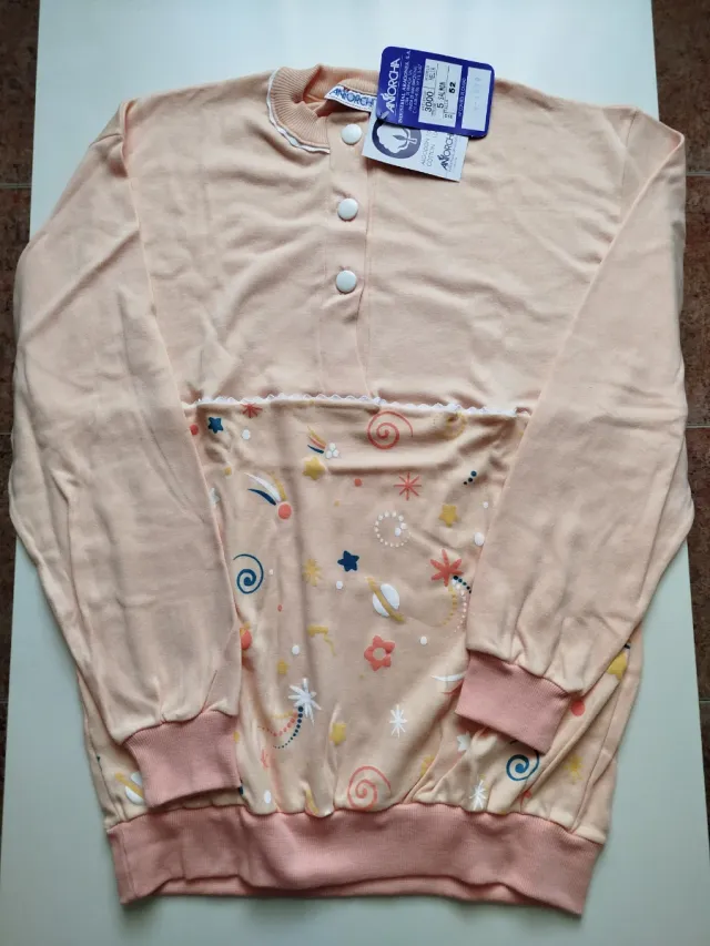 Pijama Invierno Antorcha. Color: Salmón Talla 52