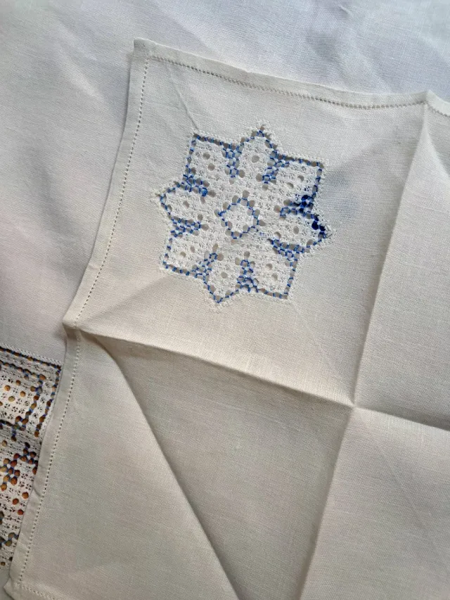 Mantel artesano Lagartera