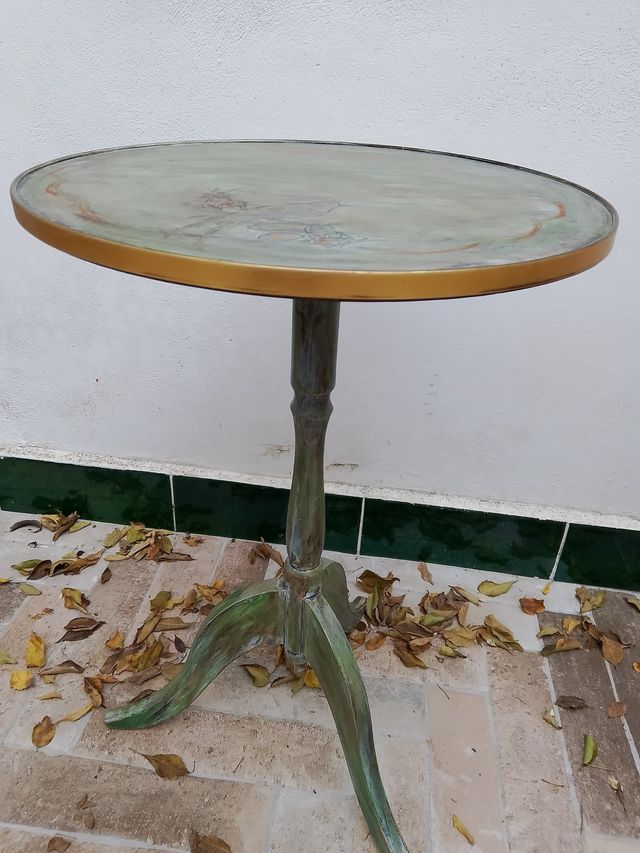 Mesa vintage palisandro antigua