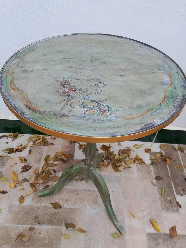 Mesa vintage palisandro antigua