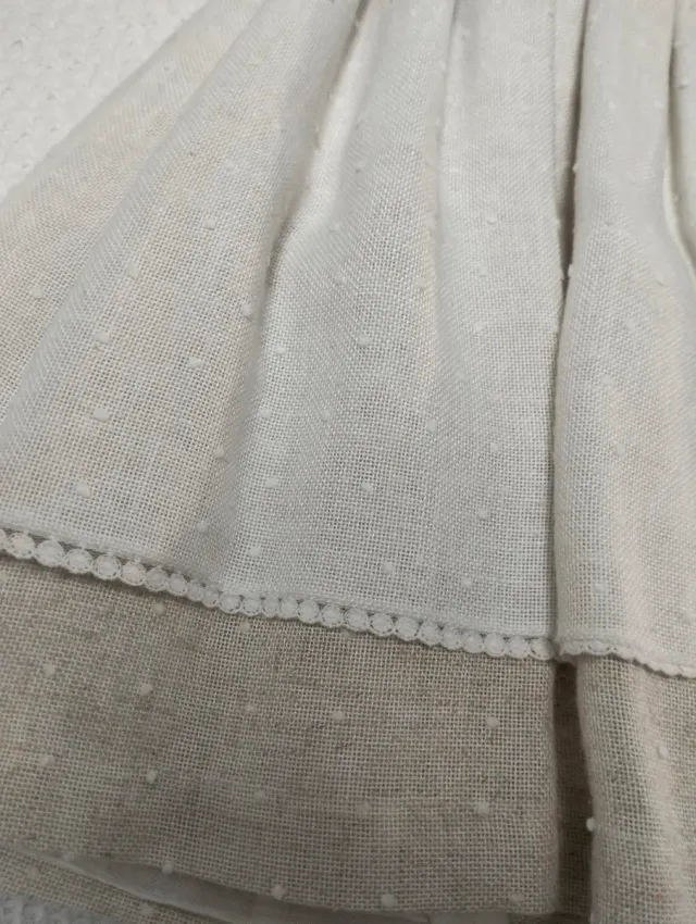 Vestido beige niña 10 años