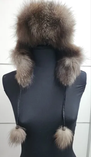 Gorro de piel impermeable