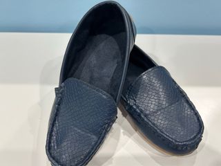 Mocasines niño azul serpiente