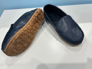 Mocasines niño azul serpiente
