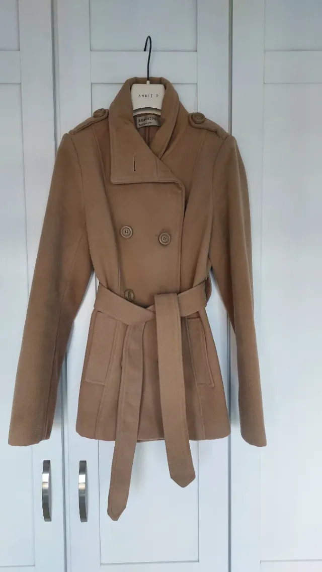 Abrigo camel