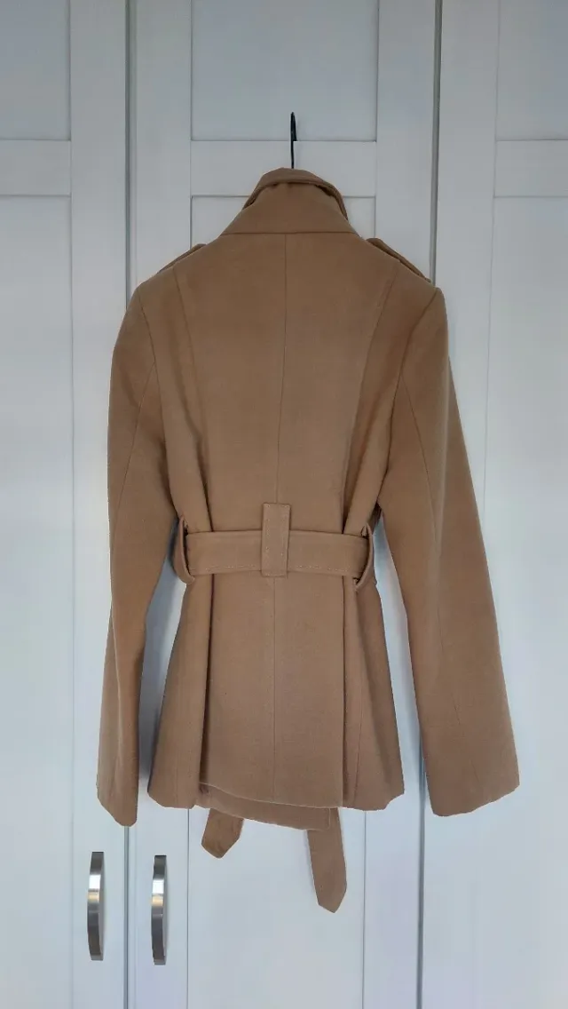 Abrigo camel