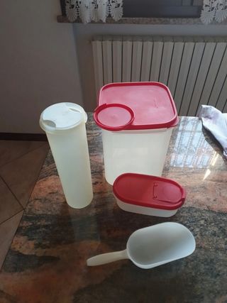Set 3 Contenitori Tupperware + Paletta