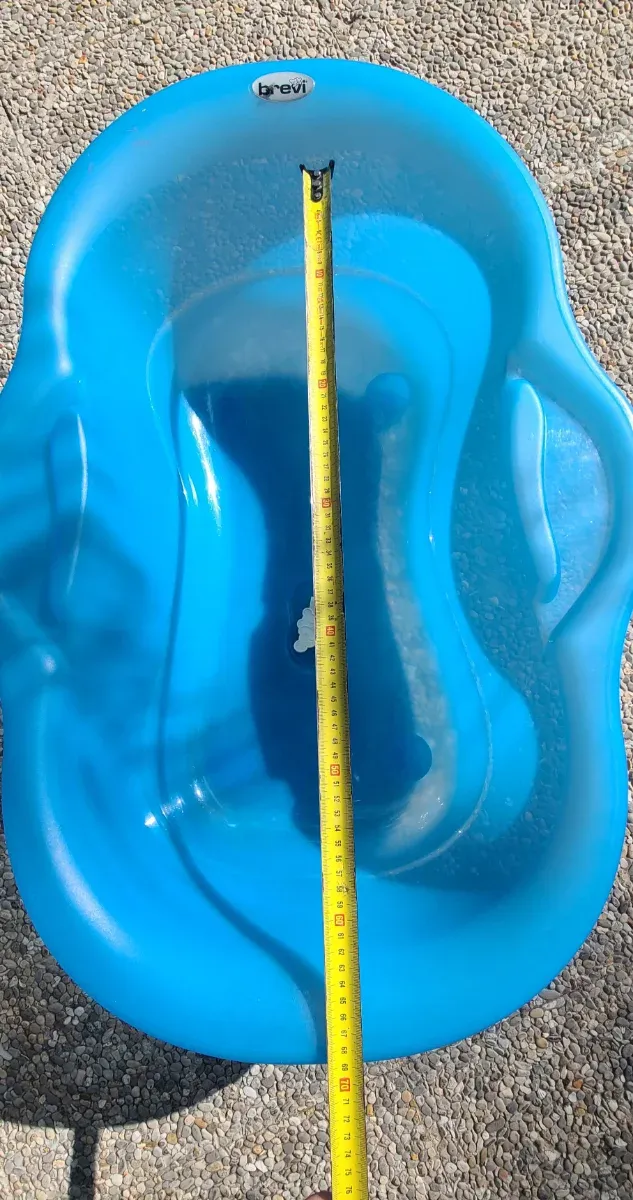 Bañera bebé Brevi azul