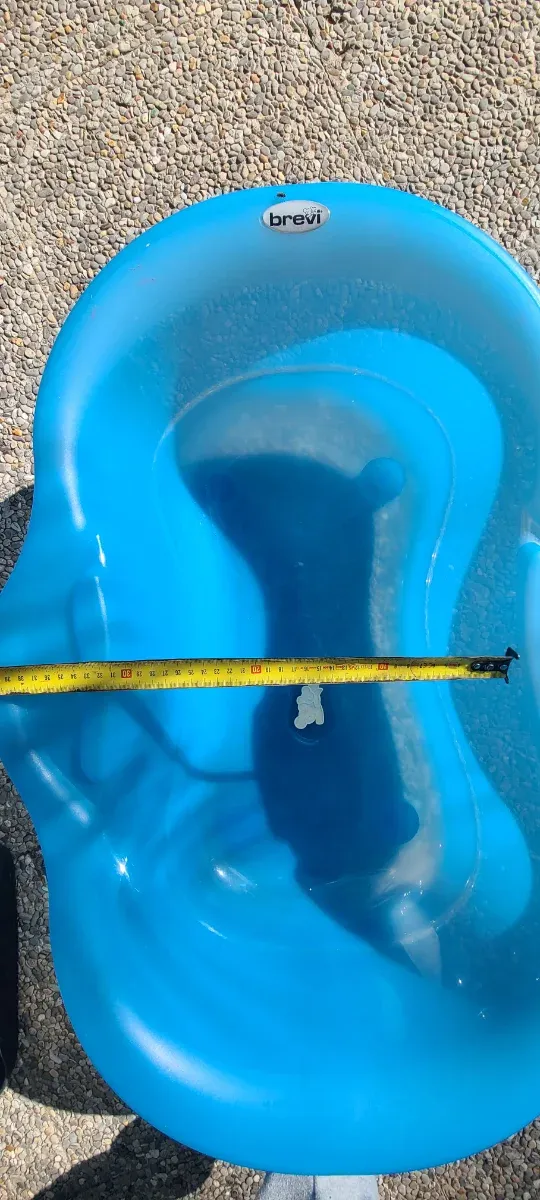 Bañera bebé Brevi azul