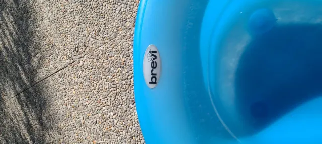Bañera bebé Brevi azul