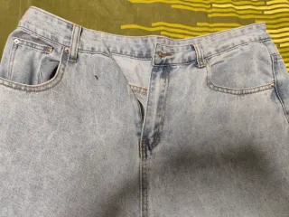 Vaqueros anchos Shein