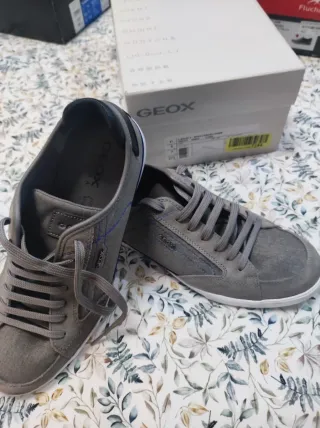 Zapatillas Geox Hombre Grises