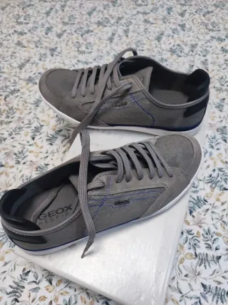 Zapatillas Geox Hombre Grises