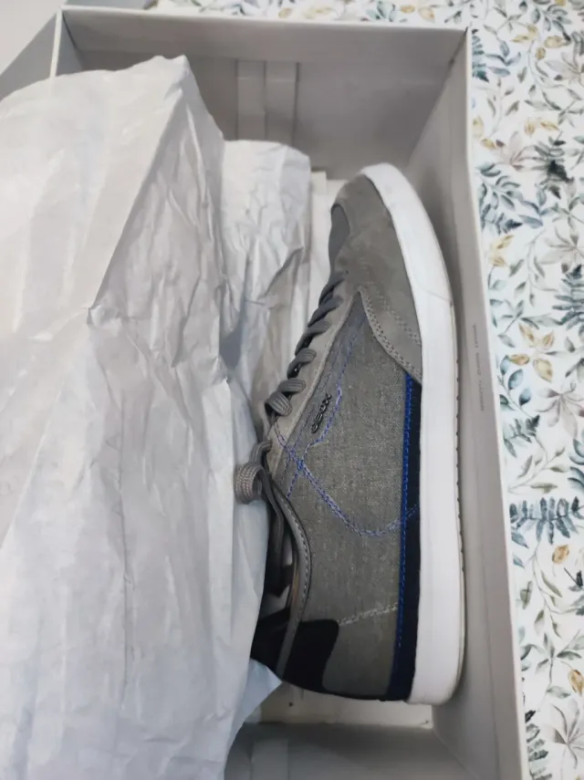 Zapatillas Geox Hombre Grises